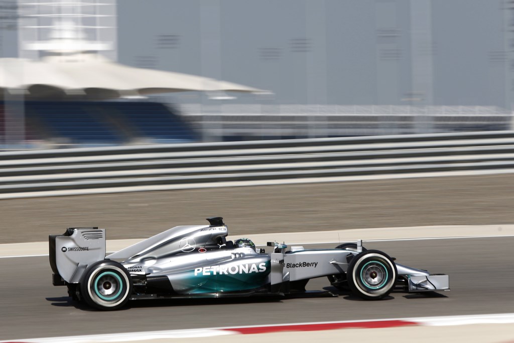 Nico Rosberg under testen i Bahrain tidligere på året
(Foto: Daimler)